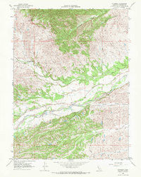 Flournoy California Historical topographic map, 1:24000 scale, 7.5 X 7.5 Minute, Year 1967