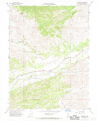 Flournoy California Historical topographic map, 1:24000 scale, 7.5 X 7.5 Minute, Year 1967