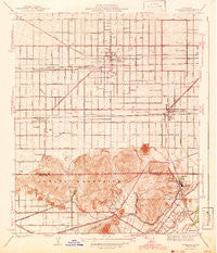 Fontana California Historical topographic map, 1:31680 scale, 7.5 X 7.5 Minute, Year 1943