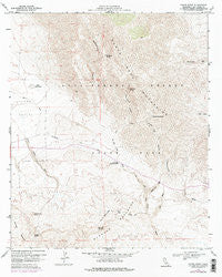 Fonts Point California Historical topographic map, 1:24000 scale, 7.5 X 7.5 Minute, Year 1959
