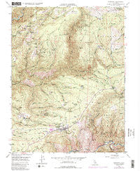 Foresthill California Historical topographic map, 1:24000 scale, 7.5 X 7.5 Minute, Year 1949