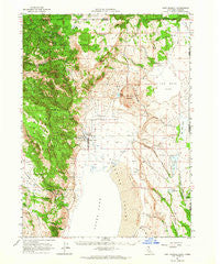 Fort Bidwell California Historical topographic map, 1:62500 scale, 15 X 15 Minute, Year 1962