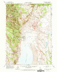 Fort Bidwell California Historical topographic map, 1:62500 scale, 15 X 15 Minute, Year 1962