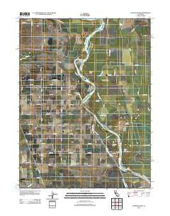 Foster Island California Historical topographic map, 1:24000 scale, 7.5 X 7.5 Minute, Year 2012