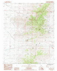 Fountain Peak California Historical topographic map, 1:24000 scale, 7.5 X 7.5 Minute, Year 1985