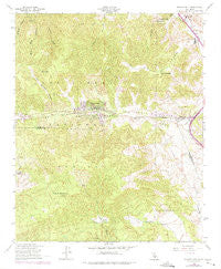 Frazier Mtn California Historical topographic map, 1:24000 scale, 7.5 X 7.5 Minute, Year 1958
