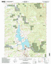 Frenchman Lake California Historical topographic map, 1:24000 scale, 7.5 X 7.5 Minute, Year 1994