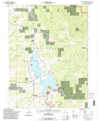 Frenchman Lake California Historical topographic map, 1:24000 scale, 7.5 X 7.5 Minute, Year 1994