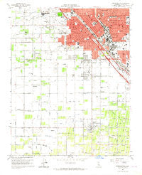 Fresno South California Historical topographic map, 1:24000 scale, 7.5 X 7.5 Minute, Year 1963