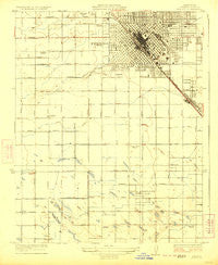 Fresno California Historical topographic map, 1:31680 scale, 7.5 X 7.5 Minute, Year 1923