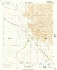 Frink NW California Historical topographic map, 1:24000 scale, 7.5 X 7.5 Minute, Year 1956
