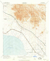 Frink California Historical topographic map, 1:62500 scale, 15 X 15 Minute, Year 1940