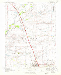 Galt California Historical topographic map, 1:24000 scale, 7.5 X 7.5 Minute, Year 1968
