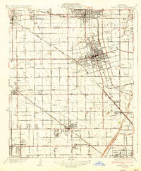Garden Grove California Historical topographic map, 1:31680 scale, 7.5 X 7.5 Minute, Year 1935