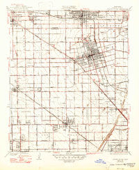 Garden Grove California Historical topographic map, 1:31680 scale, 7.5 X 7.5 Minute, Year 1935