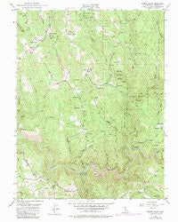 Garden Valley California Historical topographic map, 1:24000 scale, 7.5 X 7.5 Minute, Year 1949