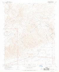 Garlock California Historical topographic map, 1:24000 scale, 7.5 X 7.5 Minute, Year 1967