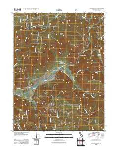 Genesee Valley California Historical topographic map, 1:24000 scale, 7.5 X 7.5 Minute, Year 2012