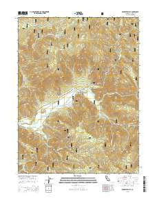 Genesee Valley California Current topographic map, 1:24000 scale, 7.5 X 7.5 Minute, Year 2015
