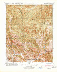 Gilroy Hot Springs California Historical topographic map, 1:62500 scale, 15 X 15 Minute, Year 1940
