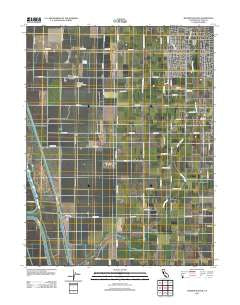 Gilsizer Slough California Historical topographic map, 1:24000 scale, 7.5 X 7.5 Minute, Year 2012