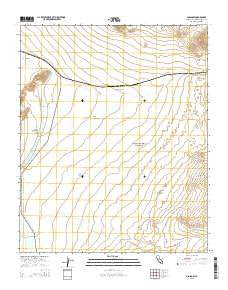 Glasgow California Current topographic map, 1:24000 scale, 7.5 X 7.5 Minute, Year 2015