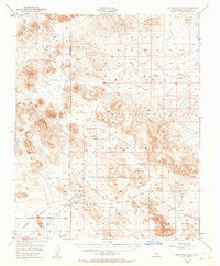 Goldstone Lake California Historical topographic map, 1:62500 scale, 15 X 15 Minute, Year 1948