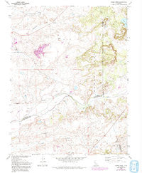 Goose Creek California Historical topographic map, 1:24000 scale, 7.5 X 7.5 Minute, Year 1968