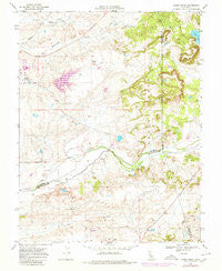 Goose Creek California Historical topographic map, 1:24000 scale, 7.5 X 7.5 Minute, Year 1968