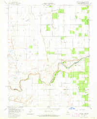 Gravelly Ford California Historical topographic map, 1:24000 scale, 7.5 X 7.5 Minute, Year 1963