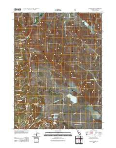 Graven Ridge California Historical topographic map, 1:24000 scale, 7.5 X 7.5 Minute, Year 2012