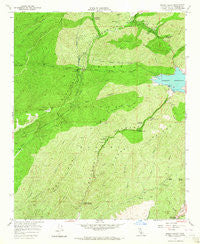 Green Valley California Historical topographic map, 1:24000 scale, 7.5 X 7.5 Minute, Year 1958