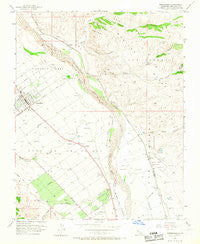Greenfield California Historical topographic map, 1:24000 scale, 7.5 X 7.5 Minute, Year 1956