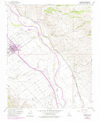 Greenfield California Historical topographic map, 1:24000 scale, 7.5 X 7.5 Minute, Year 1956