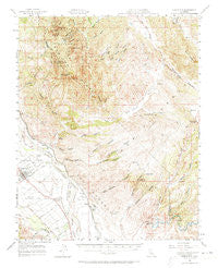 Greenfield California Historical topographic map, 1:62500 scale, 15 X 15 Minute, Year 1957