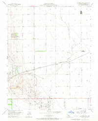 Guijarral Hills California Historical topographic map, 1:24000 scale, 7.5 X 7.5 Minute, Year 1956