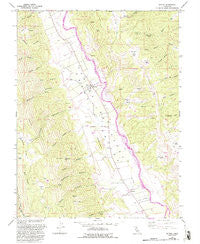 Guinda California Historical topographic map, 1:24000 scale, 7.5 X 7.5 Minute, Year 1959