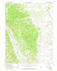 Guinda California Historical topographic map, 1:62500 scale, 15 X 15 Minute, Year 1959