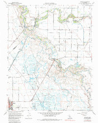 Gustine California Historical topographic map, 1:24000 scale, 7.5 X 7.5 Minute, Year 1960
