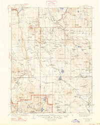 Halls Flat California Historical topographic map, 1:125000 scale, 30 X 30 Minute, Year 1939