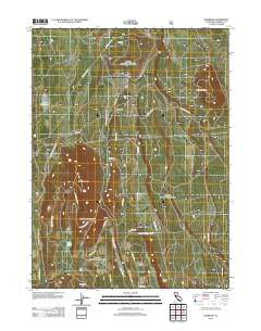 Hambone California Historical topographic map, 1:24000 scale, 7.5 X 7.5 Minute, Year 2012