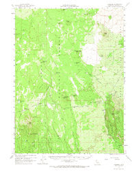 Hambone California Historical topographic map, 1:62500 scale, 15 X 15 Minute, Year 1961