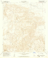 Harper Canyon California Historical topographic map, 1:24000 scale, 7.5 X 7.5 Minute, Year 1959