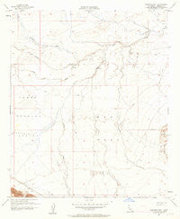 Harpers Well California Historical topographic map, 1:24000 scale, 7.5 X 7.5 Minute, Year 1956