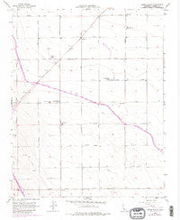 Harris Ranch California Historical topographic map, 1:24000 scale, 7.5 X 7.5 Minute, Year 1956