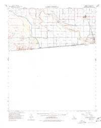 Heber California Historical topographic map, 1:62500 scale, 15 X 15 Minute, Year 1957