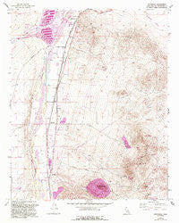 Helendale California Historical topographic map, 1:24000 scale, 7.5 X 7.5 Minute, Year 1956