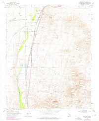 Helendale California Historical topographic map, 1:24000 scale, 7.5 X 7.5 Minute, Year 1956