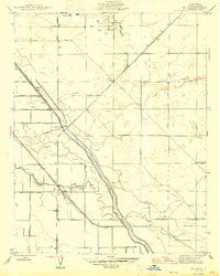 Helm California Historical topographic map, 1:24000 scale, 7.5 X 7.5 Minute, Year 1947