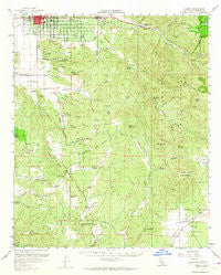 Hemet California Historical topographic map, 1:62500 scale, 15 X 15 Minute, Year 1957